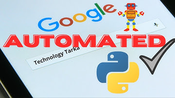 Google automation using python |Google searching automation| python automation