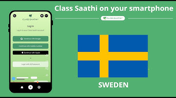 Class Saathi on your smartphone - Swedish version