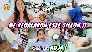 They GIFTED me a COUCH!! 😍🛋️ + We almost GOT CAUGHT in the STORM🤯⛈️