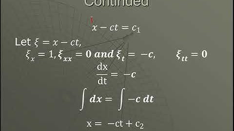 Partial Differential Equation Lecture 20