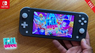 Fall Guys: Ultimate Knockout Nintendo Switch Lite Gameplay (For Free)