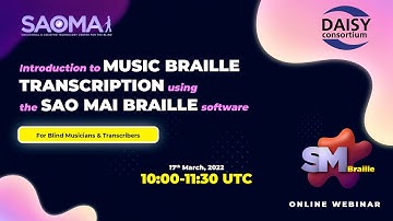 Introduction to music Braille transcription using the SMB for blind musicians and transcribers