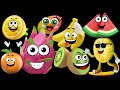 ABC and Fruits phonics song - Fun video with music - exotic fruits song!