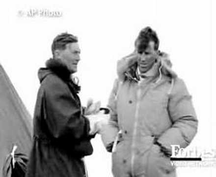 The Late Sir Edmund Hillary (As Interviewed By Jim Clash)