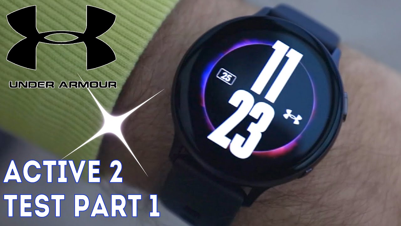 Galaxy Active 2 - Under Armour Edition ⌚️RUN TEST 1 (2019) - YouTube