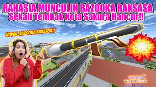 THE SECRET OF THE GIANT BAZOOKA!! ONE SHOT CAN DESTROY A CITY!! SAKURA SCHOOL SIMULATOR - PART 559 screenshot 1