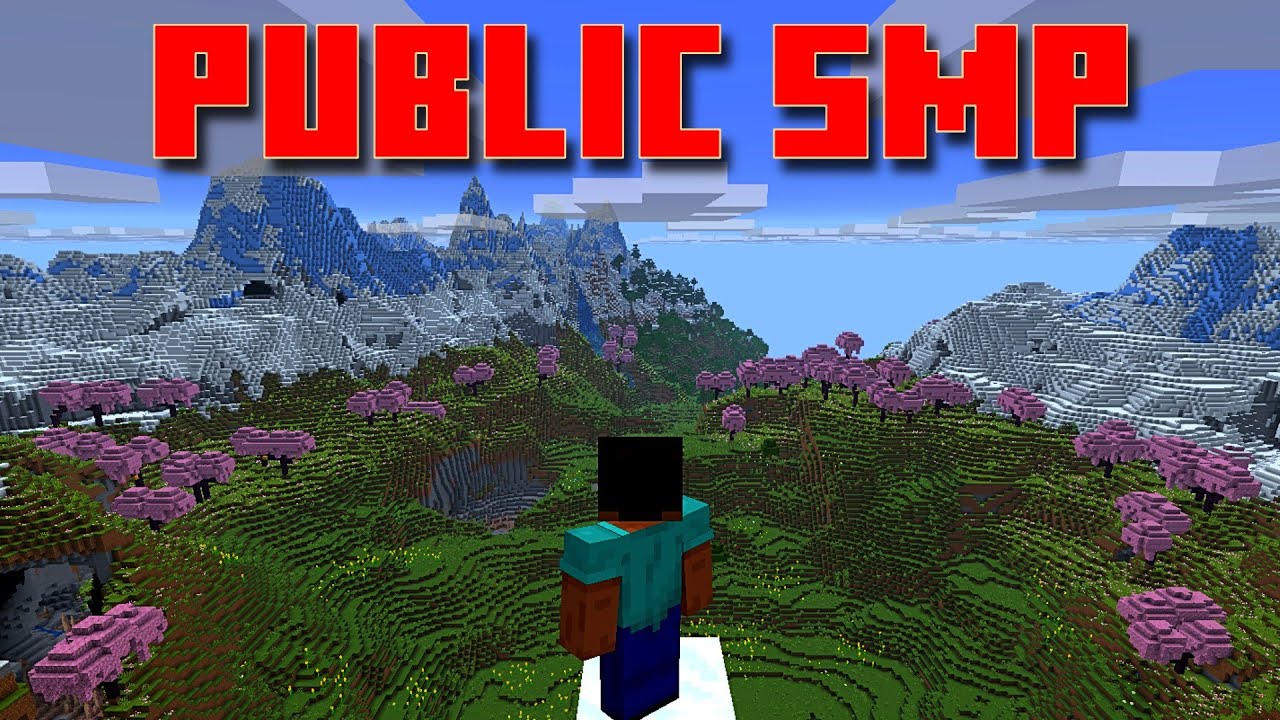 Join Now! Public SMP For Java and Bedrock! - YouTube