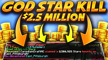 2.5 MILLION STAR BOUNTY GOD KILL! | Minecraft SKYBOUNDS #4 (Minecraft Skyblock Survival)