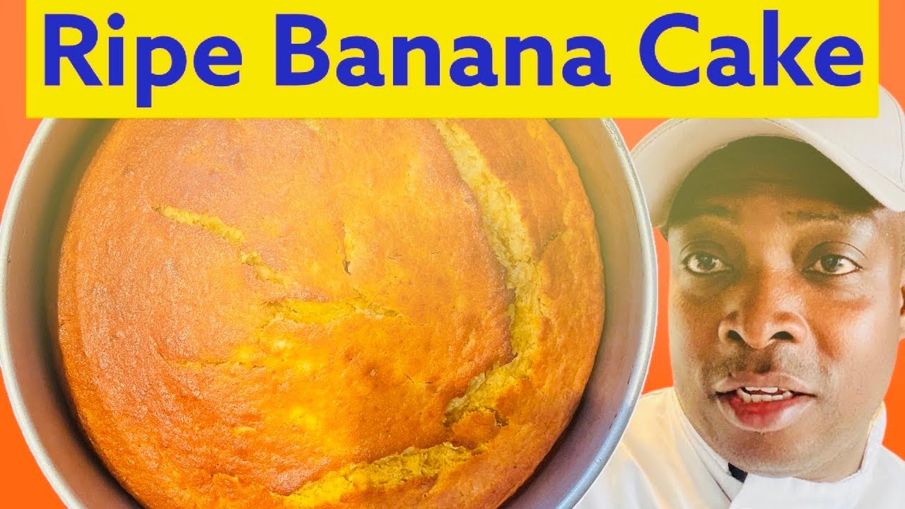 Christmas ripe banana cake￼ recipe by Chef Ricardo Cooking