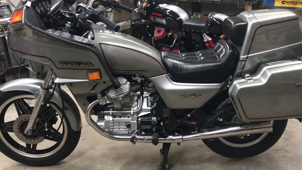 1982 Honda GL500 Interstate - YouTube