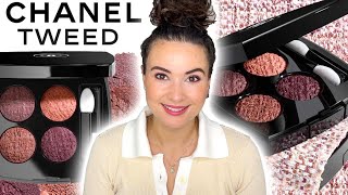 NEW Chanel Les 4 Ombres Tweed Pourpre