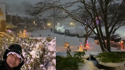 Thu hoạch ít rau xanh ngày tuyết rơi vào ăn lẫu