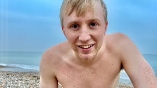 How I prepare for a WINTER SEA SWIM!