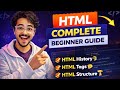 HTML Made Easy – Part 3 🚀 | Tags, Elements & Basic Structure Explained
