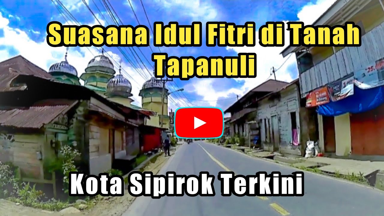 🔴Suasana Kota Sipirok Dalam Hari Raya Idul Fitri ‼️..