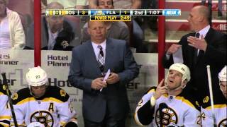 Milan Lucic is boarded, gets 4+10 2/24/13