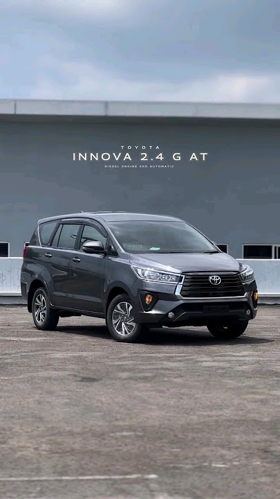 New Toyota Kijang Innova Reborn 2.4 Solar Diesel Matic 2025 Warna Dark Gray / Abu abu Grey