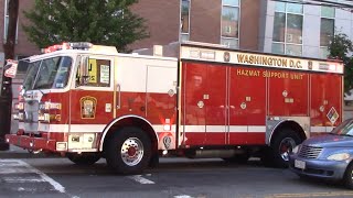 DCFD Hazmat Support Unit Responding