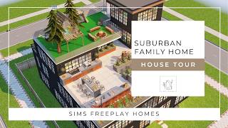 Sims FreePlay | A Modern Suburban Dream Home | Contemporary Family Home Tour screenshot 5