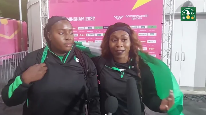 Chioma Onyekwere and Obiageri Amaechi at the 2022 ...