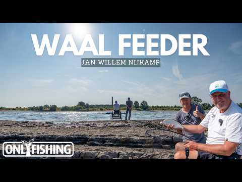 Feedervissen tussen de kribben van de Waal - Jan Willem Nijkamp