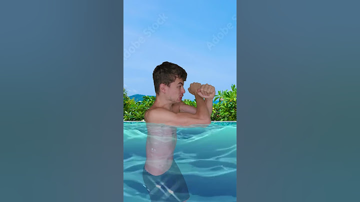 Quand tu Fais un Tourbillon dans la Piscine