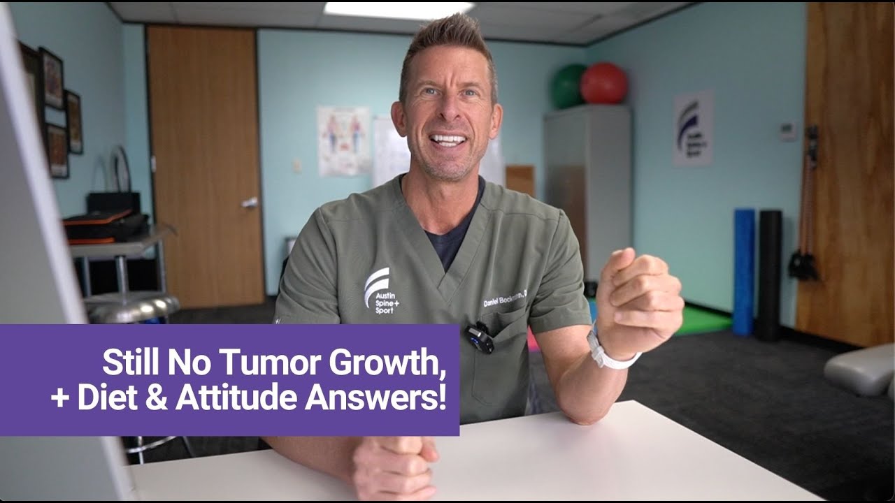 Still No Tumor Growth, Plus Diet & Attitude Answers!