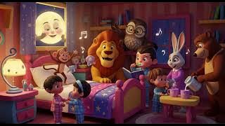 🌙 Getting Ready for Bed Song 🎵 | Fun Bedtime Routine Song for Kids 😴 | Nursery Rhyme & Sing-Along 🛌
