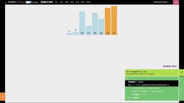 Bubble Sort with Visualization and Animation