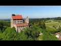 Waldburg von oben / Drohne