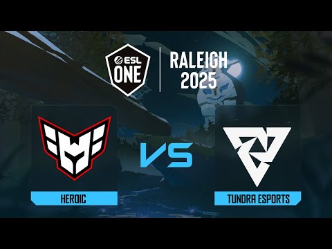 HEROIC проти Tundra Esports | Гра 2 | ESL One Raleigh 2025 - Group B