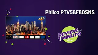 Smart TV Philco PTV58F80SNS - Análise | REVIEW EM 1 MINUTO - ZOOM