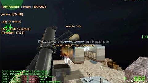 Being Unstoppable in [ZOMBIES]+[CSO MOD] [#1] CSOMOD.COM [since 2012] Counter Strike 1.6 ZombiesMod