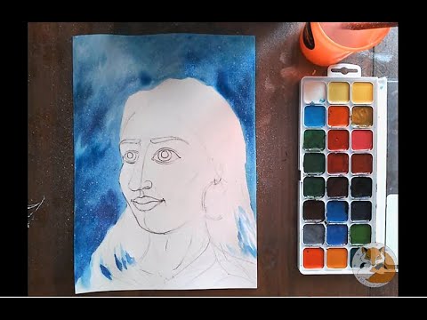 02 2022 Женский портрет вполоборота 1 урок