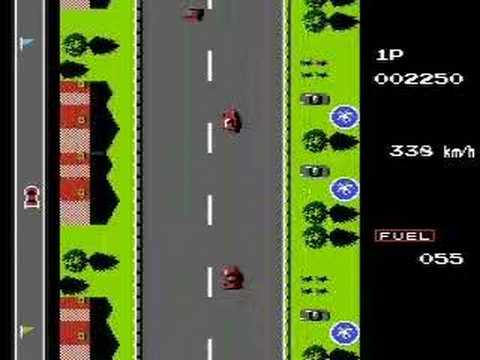 Road Fighter: «дата выпуска — 1984». Фото.