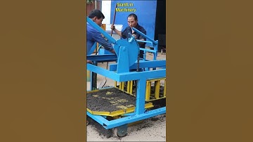 How to Start a Small Business Using a Diesel Movable Brick Making Machine #business #machine