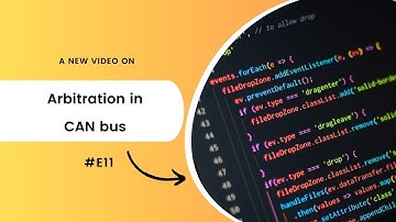 Arbitration in CAN Bus #E11 | Aishwarya Pattar