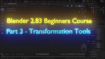 Part 3 - Transformation Tools | Blender Beginners Course in Hindi #VinayEditz