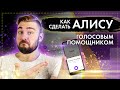 Как сделать Яндекс Алису голосовым помощником на смартфоне + Секретные функции Яндекс Алисы