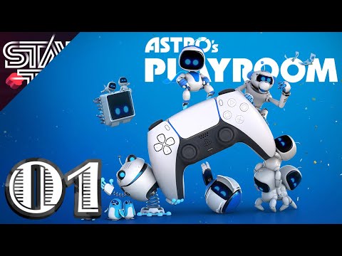 Playing PS5 for the FIRST TIME in ASTRO'S PLAYROOM