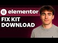 How To Fix Unable To Download An Elementor Kit (Tutorial 2026)
