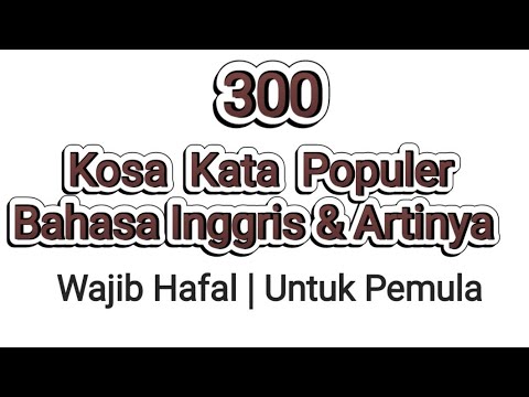 300 Kosa Kata