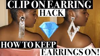 How to Stop Clip-On Earring Hurting and Falling Off. – Miss MonMon