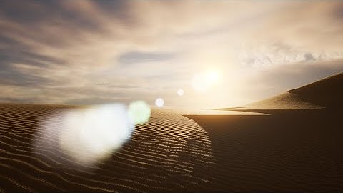 Unreal Engine5 Cinematic Desert Scene(#UE5#Lumen)