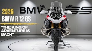 2026 BMW R12GS is OFFICIALLY REVEALED| Price, Release  \& Technology |The Future of Adventure Riding!