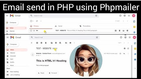 Phpmailer || shruti098.
