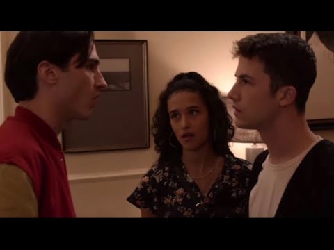 Клэй создает драку и угрожает Уинстону. Сериал "13 причин почему". (4 сезон 5 серия)