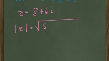 Absolute Value of Complex Numbers