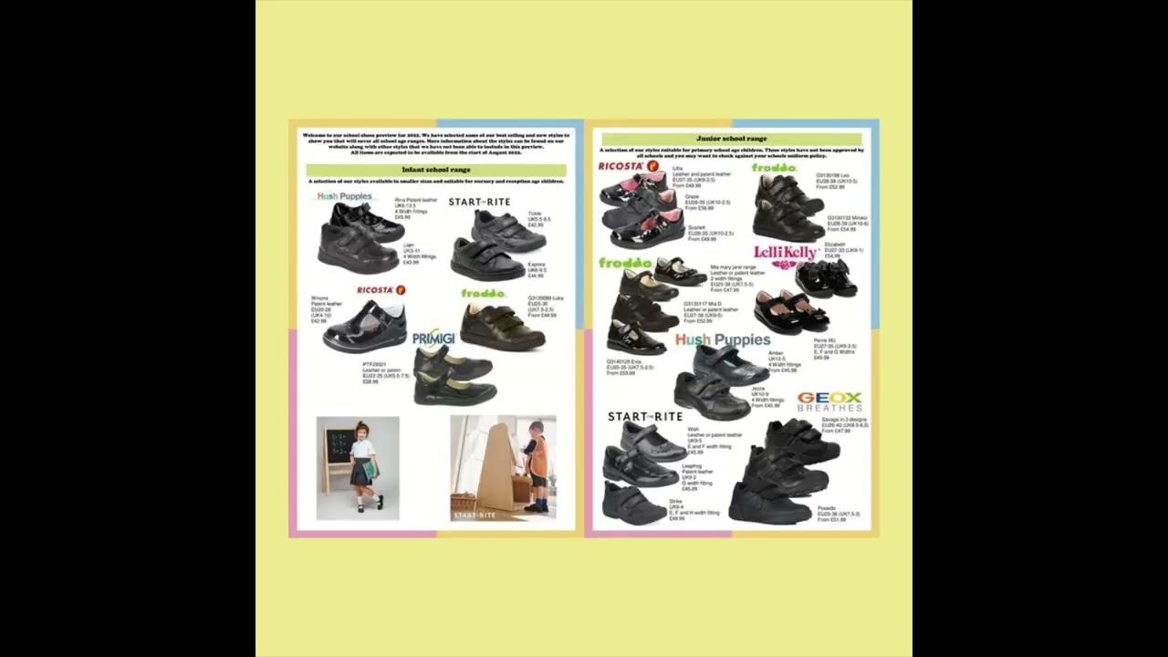 Little Wanderers School Shoes Range 2022