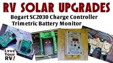 Bogart SC2030 CC and Trimetric Battery Monitor Install